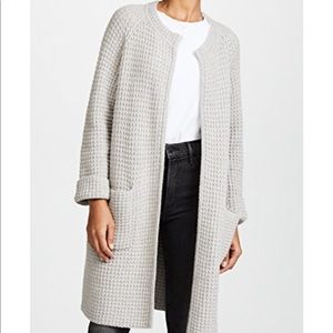 Madewell waffle cardigan